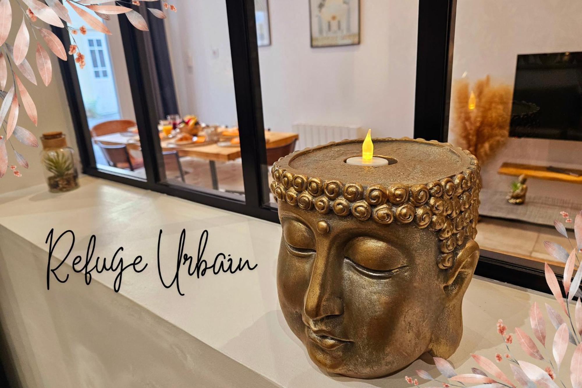 Refuge Urbain - Ideal Pro, Familles & Amis - Le Calme En Hypercentre - Wifi Haut Debit - Netflix - Machine A Laver - Gare, Cathedrale, Commerces, Restaurants & Transports En Commun A Moins De 10 Minutes A Pied Reims Buitenkant foto